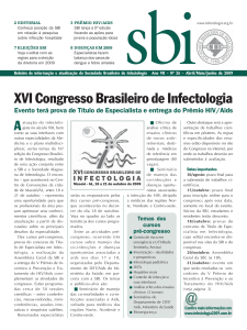 Boletim SBI: ano XII - Sociedade Brasileira de Infectologia