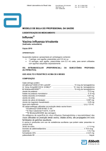 Influvac® Vacina influenza trivalente