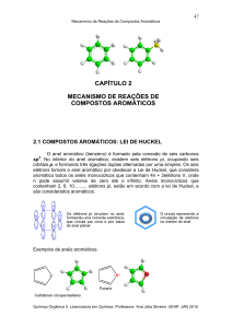 cap 2 mecanismo de reações de compostos aromaticos