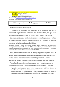 Favor responder, via e-mail, oferecendo suas conclusões