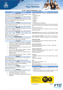 9º ANO - ENSINO FUNDAMENTAL