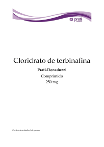 Cloridrato de terbinafina