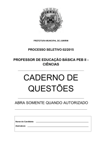 caderno de questões