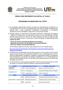 ministério da educação