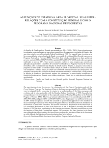 as funções de estado na área florestal: suas inter