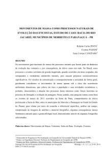 algumas reflexões sobre o território enquanto condição para a