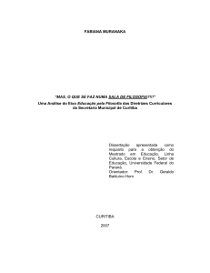 FABIANA MURANAKA “MAS, O QUE SE FAZ NUMA SALA DE