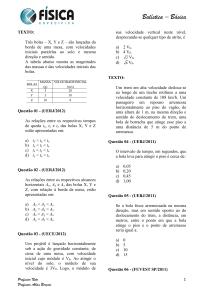 Balística – Básica