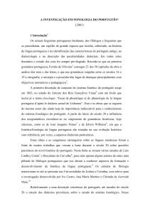 O estudo do nível sonoro das línguas precedeu desde sempre