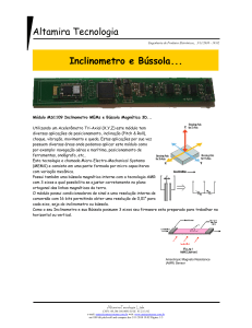 Altamira Tecnologia Inclinometro e Bússola