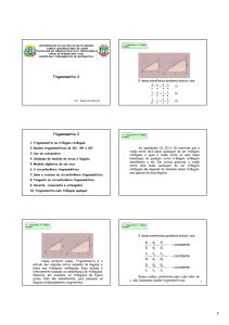 Trigonometria I