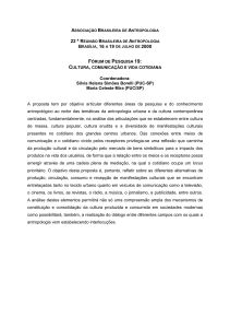 F19 Apresentação - Associação Brasileira de Antropologia