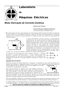 Laboratório Máquinas Eléctricas