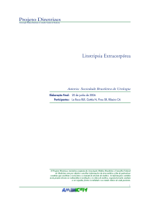Litotripsia Extracorpórea