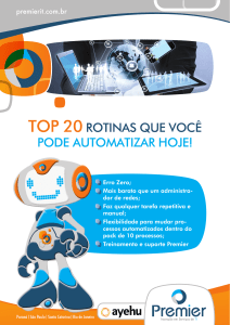 TOP 20ROTINAS QUE VOCÊ PODE AUTOMATIZAR HOJE!