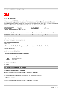 3M Mastique 8568 Cordão Pré-formado 6mmX18M