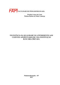 excelência da qualidade no atendimento aos clientes