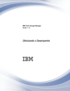 IBM Tivoli Storage Manager: Otimizando o Desempenho