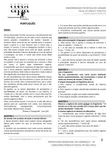 fiscal de obras e tributos - Universidade Patativa do Assaré
