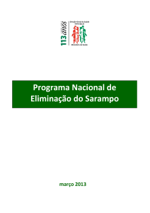 Programa Nacional de Eliminação do Sarampo