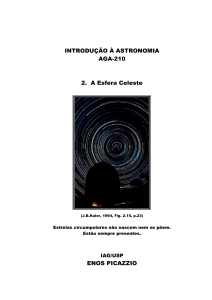A Esfera Celeste - Astronomia