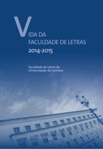 Vida da FLUC 2014/2015 - Universidade de Coimbra