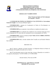 resolução nº 28/2009/conepe - SIGAA