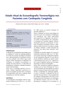 Estado Atual da Ecocardiografia Transesofágica nos Pacientes com