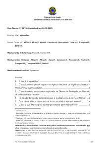 1. O que é o alprazolam?