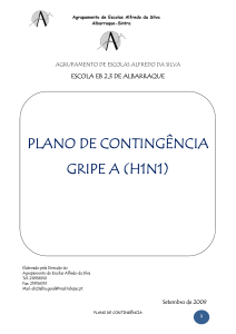 plano de contingência gripe a (h1n1)