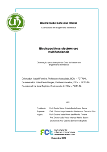 Biodispositivos electrónicos multifuncionais - RUN
