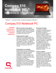 Compaq 510 Notebook PC