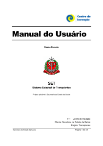 Manual do Usuário