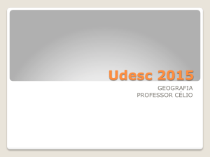 Udesc 2015 - Pré