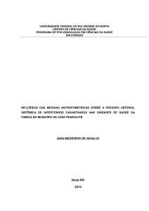 IARA MEDEIROS DE ARAÚJO Natal-RN 2014