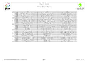 CEPAN 2015(NOITE) Relatório de Turmas (Geral)