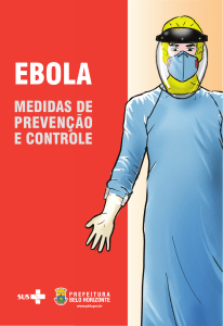 Cartilha Ebola Medidas de Prevenção e controle 2014
