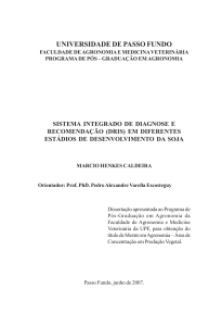 (DRIS) em diferentes estádios de desenvolvimento - PPGAgro