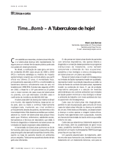 Time...Bomb – A Tuberculose de hoje!