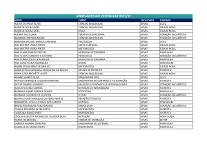 aprovados no vestibular 2017/1º