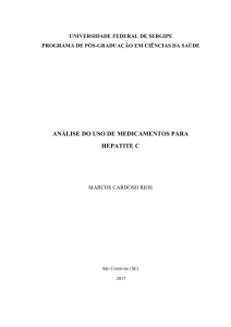 análise do uso de medicamentos para hepatite c