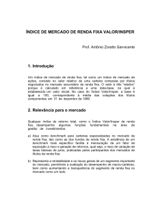 ÍNDICE DE MERCADO DE RENDA FIXA VALOR/IBMEC