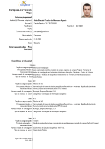 Europass-Curriculum Vitae - FCSH