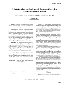 Infarto Cerebral em Autópsias de Pacientes