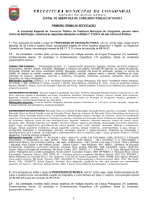 prefeitura municipal de congonhal