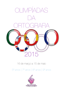 olimpiadas da ortografia 2015 - Agrupamento de Escolas de Nelas