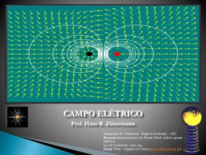 campo elétrico - Blog Professor Jomar