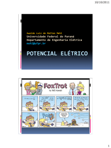 potencial elétrico - Engenharia Eletrica