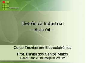 Aula 4 Tiristores - IFSC Campus Joinville