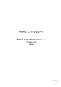 dipirona sódica